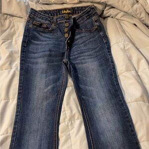 Flared women’s jeans
